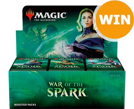 Win a Booster Box War of the Spark